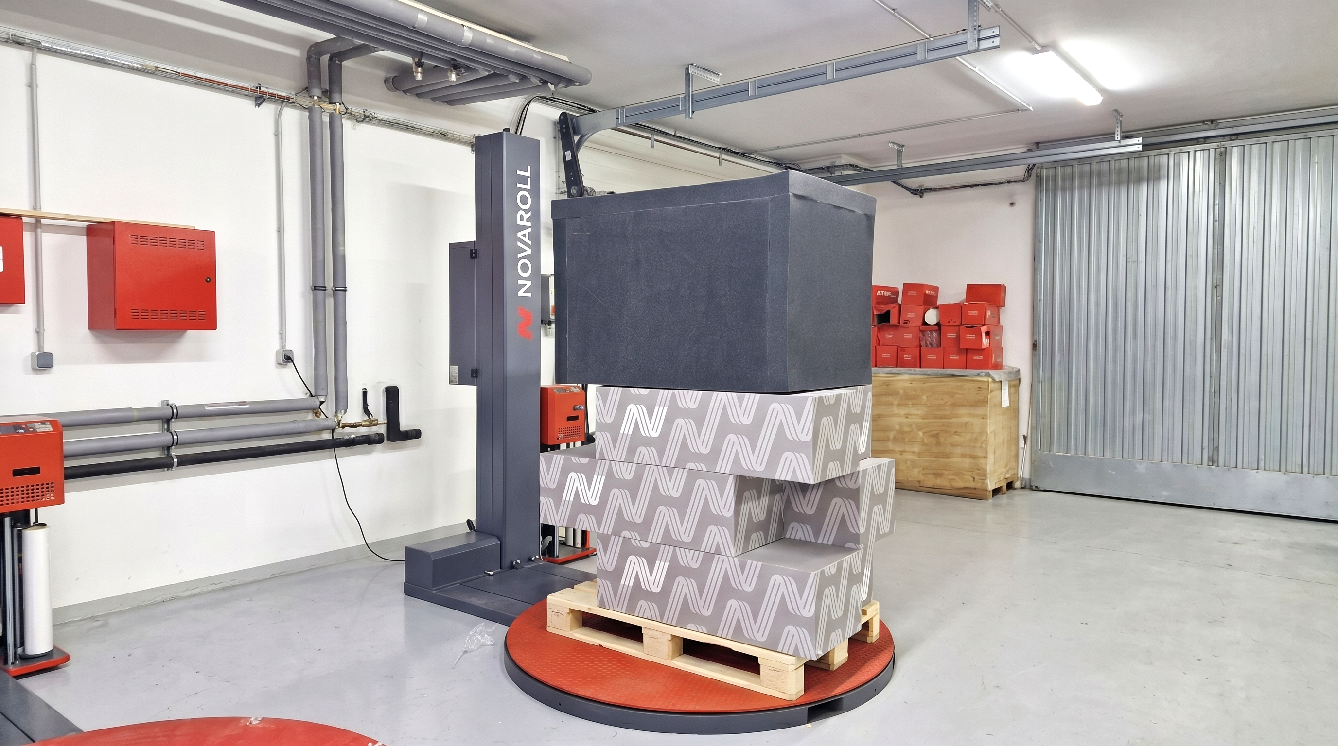 Паллетообмотчик NOVAROLL NR 001 получил сертификацию «Сделано в России»