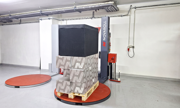 Паллетообмотчик NOVAROLL NR 001 получил сертификацию «Сделано в России»